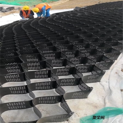 鹽漬土與膨脹土公路穩固技術 加筋斜坡與綠化種植中土工格室的應用